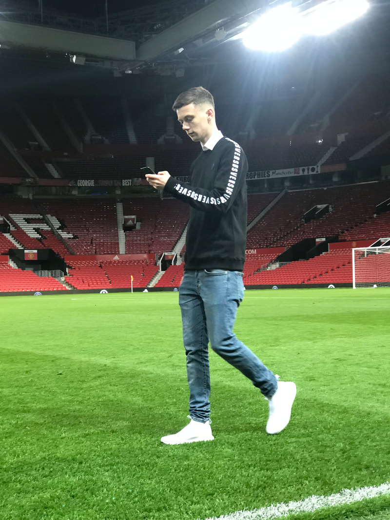 Picture TNFreestyle / Tom Nolan at Old Trafford for Adidas Football and Manchester United